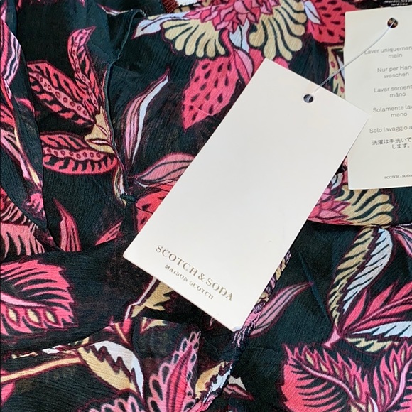 SCOTCH & SODA
PRINTED DRESS RIBS RUFFLES - Picture 6 of 6